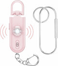 Personal Safety Alarm for Women, 130dB Loud Siren with SOS Strobe Light, Flashlight, 1000ft Audible Help Kids, Elderly Emergency Call, Self Defense Keychain for College Essentials