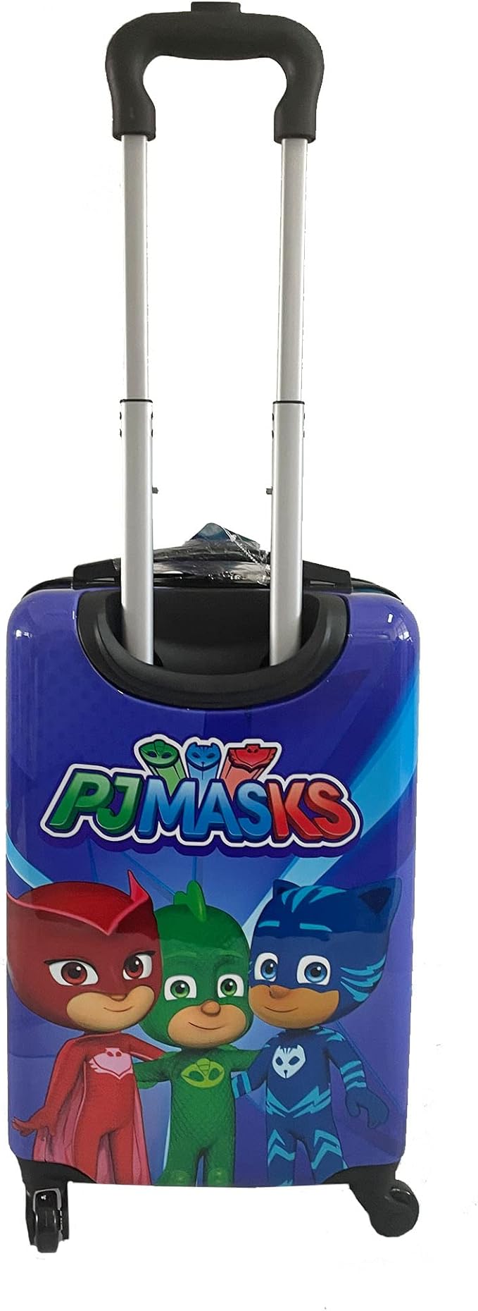 Fast Forward PJ Mask Suitcase for Kids, Luggage for Toddlers, 20 Inch Hard-Sided Tween Spinner Suitcase, PJ Masks Kids Carry-On Luggage with Wheels