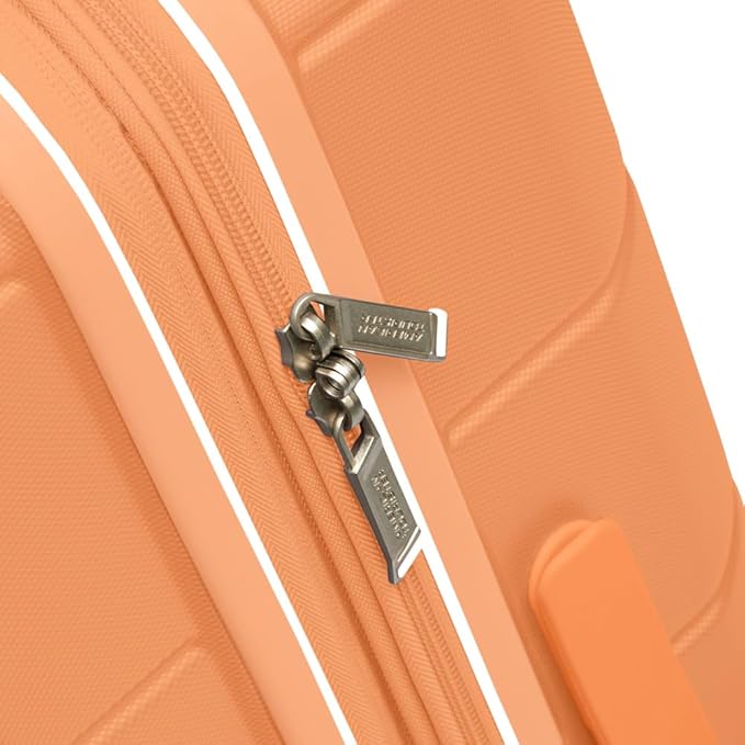 American Tourister Stratum 2.0 Expandable Hardside Luggage with Spinner Wheels, 20-Inch Carry-On, Papaya