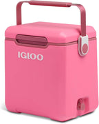 Igloo Tag Along Too Coolers | Insulated Hard Shell Picnic Style Cooler | Rolling Ice Chest