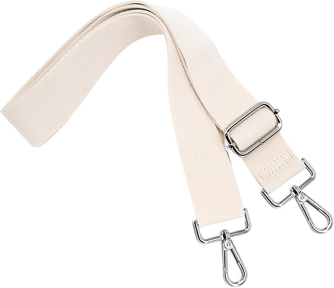 S&loyoe Thickened Solid Color Purse Straps Replacement Crossbody Bag Strap Adjustable Wide Guitar Straps for Handbags 1.5inch