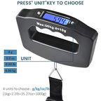 Luggage Weight Scale, Digital Luggage Scale Portable Suitcase Scale Tool Handheld Electronic Scale Backlight Weighting Travel Accessories,for Travel(1PC)