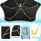 ALAZA Kids Umbrella Stick Umbrellas Cute Umbrella for Boys Girls Toddler UV/Sun Rain Windproof