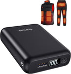 7.4V 18400mAh Heated Vest Battery Pack, Portable Battery Pack for Heated Vest Compatible with ORORO, Power Bank for Heat Jacket for Sevdiea, for Topdot, for Wulcea(No 5V/12V)