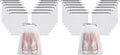 Vorspack Transparent Shoe Bags for Travel Large Clear Shoes Organizers Storage Pouch with Rope for Men and Women 26 Pack