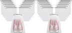 Vorspack Transparent Shoe Bags for Travel Large Clear Shoes Organizers Storage Pouch with Rope for Men and Women 26 Pack