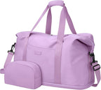 Expandable Travel Duffle Bags Weekender Overnight Bags for Women Men Hospital Bag for Women Labor Delivery with Toiletry Bag Waterproof