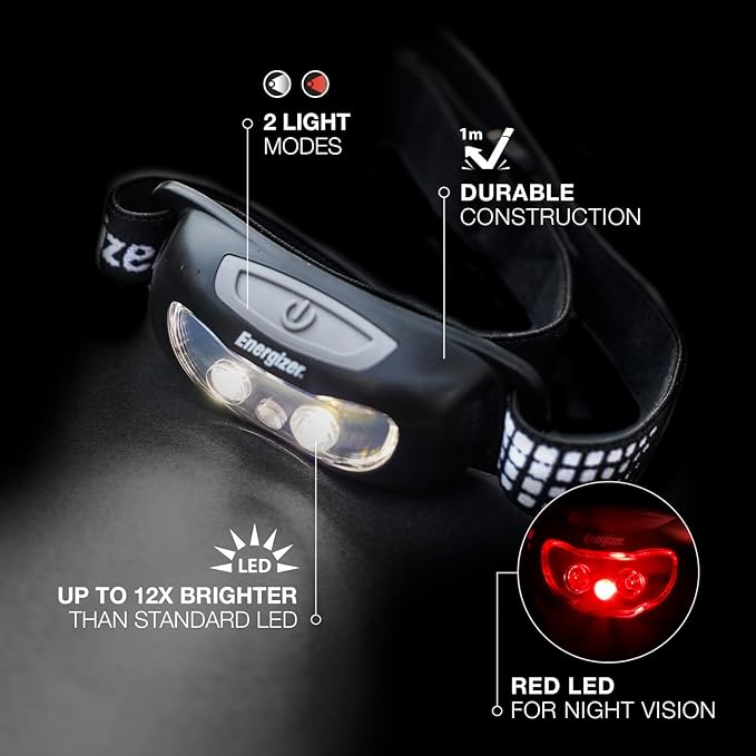 Energizer Universal+ LED Headlamp (2-Pack),