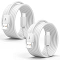 Car Carplay Cable for iPhone 17 Pro Max/Air/16/15 Pro Max/Plus/16e Cables,2Pack USB A to USB C for iPhone USB C Cord,USB C Cable for iPad Pro/iPad Air Android Charger Cord Type-C Charging Cable 10FT
