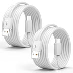 Car Carplay Cable for iPhone 17 Pro Max/Air/16/15 Pro Max/Plus/16e Cables,2Pack USB A to USB C for iPhone USB C Cord,USB C Cable for iPad Pro/iPad Air Android Charger Cord Type-C Charging Cable 10FT