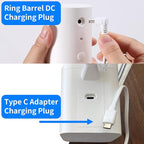 Solar Panel Charger for Ring Camera, Compatible with Ri ng Stick Up Cam, Stick Up Cam Pro, Ring Spotlight Cam Plus/Pro, 6W5V 13ft Charging Cable (White-1Pack)