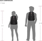SwissGear 2769 ScanSmart Laptop Backpack, Fits Most 16 Inch Laptops, TSA Friendly, Work, School, Men's and Women's, Black