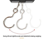 Luggage Weight Scale, Portable Hanging Hook Scale 50Kg LCD Digital Display Handheld Mini Electronic Weighting Scale Fishing Travel Luggage Scale,for Travel