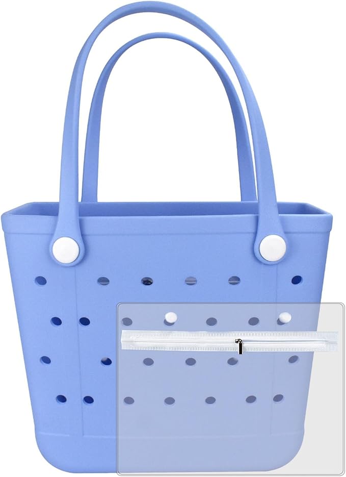 Lightweight Extra large Rubber Beach Bag Small mini Tote Bag for Gym Waterproof medium Open Handbag for Pool Sports