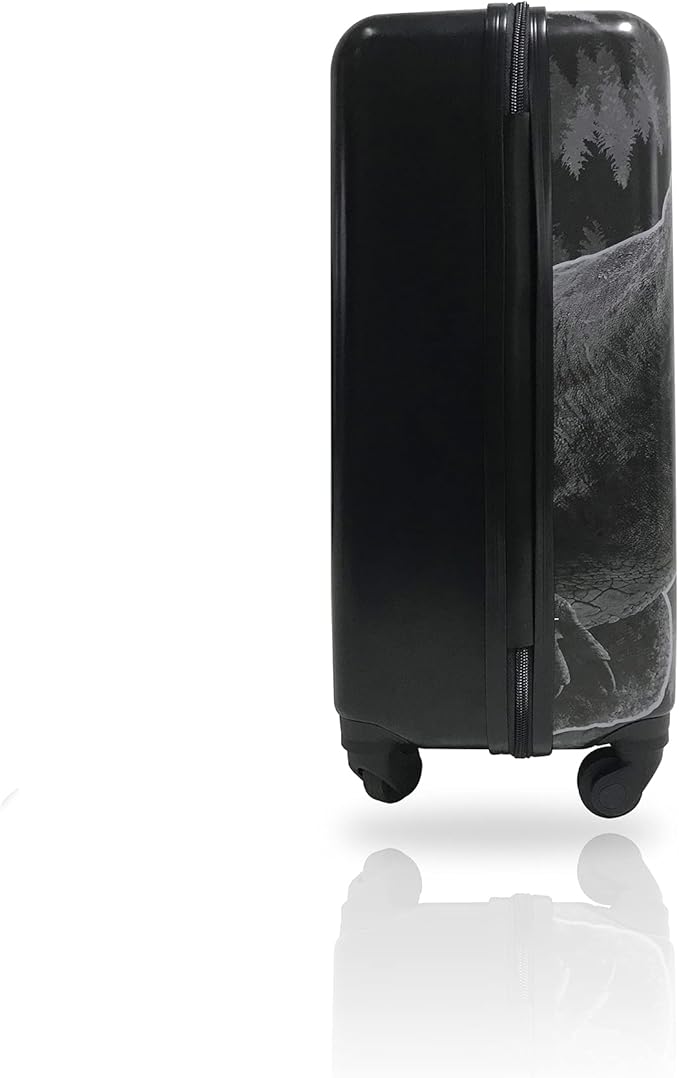 Fast Forward 20 Inches Jurassic World Dinosaur Suitcase - Hard Sided Tween Spinner Travel Trolley Kids Caary-On Luggage With Wheels