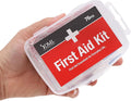 DMI 76-Piece First-Aid Kit, Portable All-Purpose Use for Minor Cuts and Scrapes, Durable Water-Resistant Case, Convenient and Portable for Travel