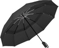 LANBRELLA Umbrella Windproof Compact Travel Umbrella Auto Open Close for Rain