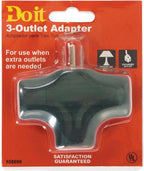Grounded Multi-Outlet Cube Tap