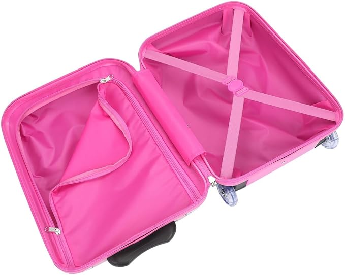 Bioworld Hello Kitty Apples & Bows Pink 16.5" Toddler 2-Wheel Luggage