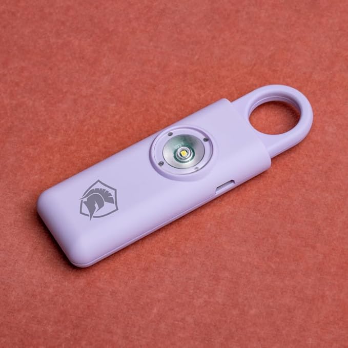 Personal Safety Alarm Rechargeable (Lavender)