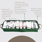 Shoe Bag for Travel, Portable Shoe Organizer, Storage Bag, Shoe Tote Bag for Women and Men
