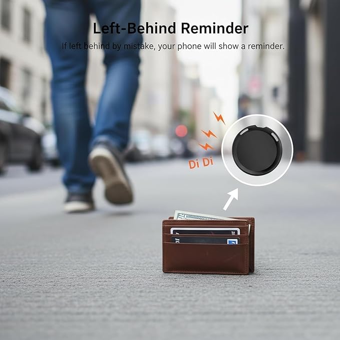 No Subscription GPS Tracker for Vehicles Work with Find My(iOS Only) Real-Time Mini Tracker Tags Global Coverage Hidden Car Location Tracking Tags Device with Magnetic Case No Monthly Fee Required