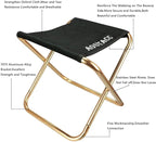 Ultralight Portable Folding Camping Stool for Outdoor Fishing Hiking Backpacking Travelling(XL:13"x14"x15";Large:11.8"x11"x11.4"; Medium:8.3"x9.5"x 11")