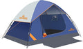 ASFANES Sundome Camping Tent with Rainfly, 2/4/6/10 Person Tent Sets Up in 10 Mins, Weatherproof Shelter for Camping, Festivals, Backyard, Sleepovers, & More