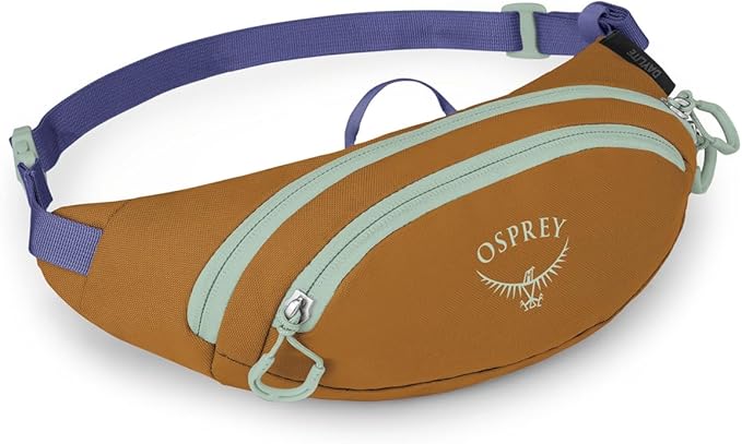 Osprey Daylite Mini Waist Pack - Lightweight Belt Bag with Crossbody Shoulder Carry Option