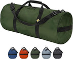 131L Expedition Duffel Bag, Heavy-Duty Gear Bag, 1050D Tuff Cloth, Diamond Ripstop, Reinforced Stitching - Green (16" x 40")