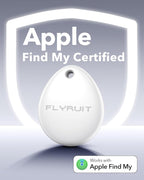 Air Tracker Tags-4 Pack for Apple Find My (iOS Only), Official MFi Certified, Mini Bluetooth Key Finder Locator with Sound, Smart Luggage Tracker for iPhone, Suitcases, Backpack, Wallet, Bike