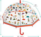 DJECO Children's Umbrella Under The Rain