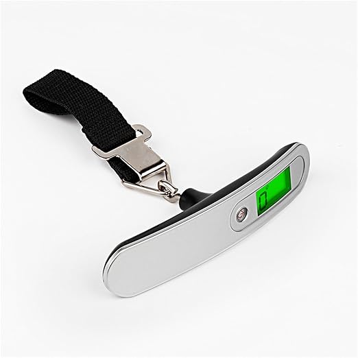 Luggage Weight Scale, Digital Luggage Weight Scale Mini Scale 50Kg High Precision Portable Electronic Weighing Scale Handheld Suitcase Hanging,for Travel