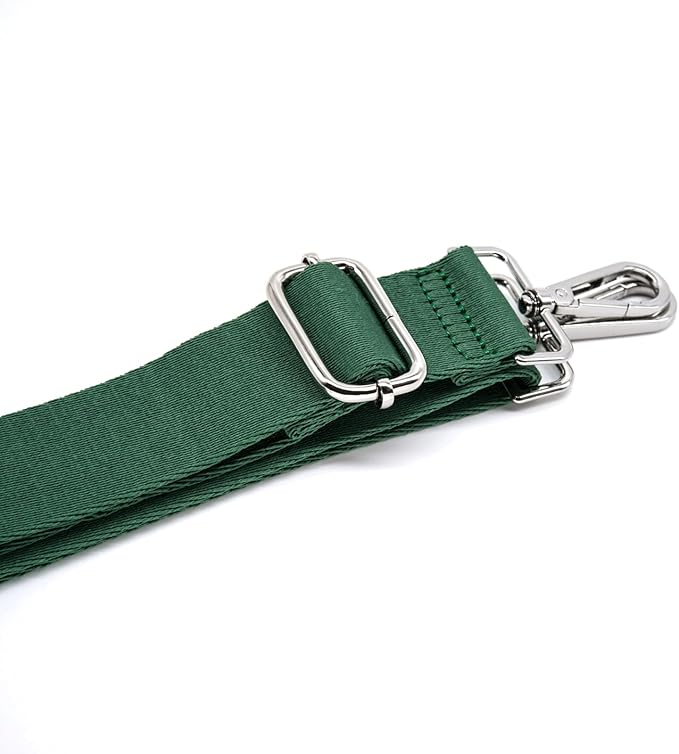 S&loyoe Thickened Solid Color Purse Straps Replacement Crossbody Bag Strap Adjustable Wide Guitar Straps for Handbags 1.5inch