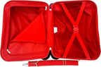 Fast Forward Ride-On 18" Suitcase For Kids/Tow-Along Toddler Carry-On Luggage With Wheels (Cars II)