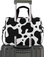 Cow Print Laptop Case, 15.6 inch Laptop Bag, Waterproof Laptop Sleeve, Laptop Briefcase for Women & Men