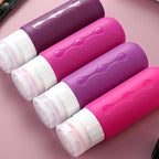 Gemice Travel Bottles for Toiletries Tsa Approved Size Containers BPA Free Leak Proof Tubs Refillable Liquid Accessories Cometic Shampoo and Lotion Soap