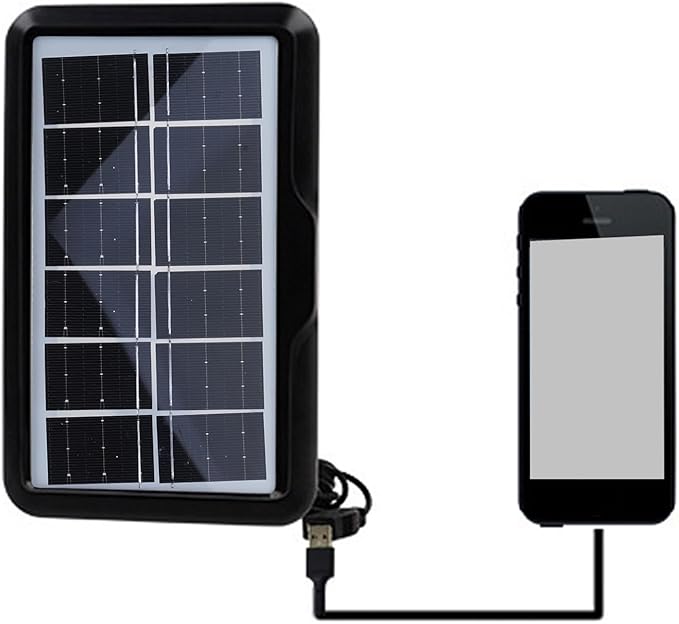Lightweight 10W Solar Panel Charging USB Port High Efficiency Solar Module For Outdoor Activity & Mobile Charging