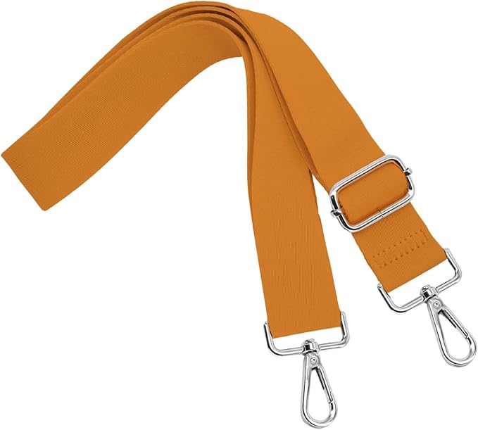 S&loyoe Thickened Solid Color Purse Straps Replacement Crossbody Bag Strap Adjustable Wide Guitar Straps for Handbags 1.5inch