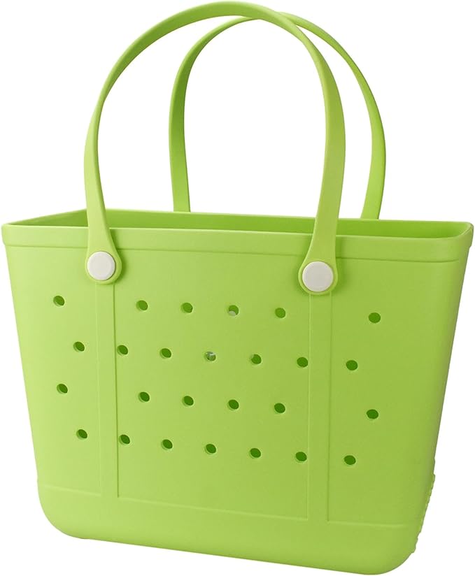 Lightweight Extra large Rubber Beach Bag Small mini Tote Bag for Gym Waterproof medium Open Handbag for Pool Sports