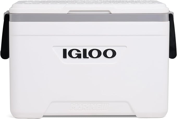 Igloo Marine Cooler | Insulated Hard Shell Ice Chest |Great for Fishing, Camping, Boating, & More