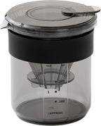 All-in-One Pour Over Coffee Maker Set with Scale, Spoon, Funnel - Portable Hand Brewed Drip Coffee for Travel, Camping, and Home Use