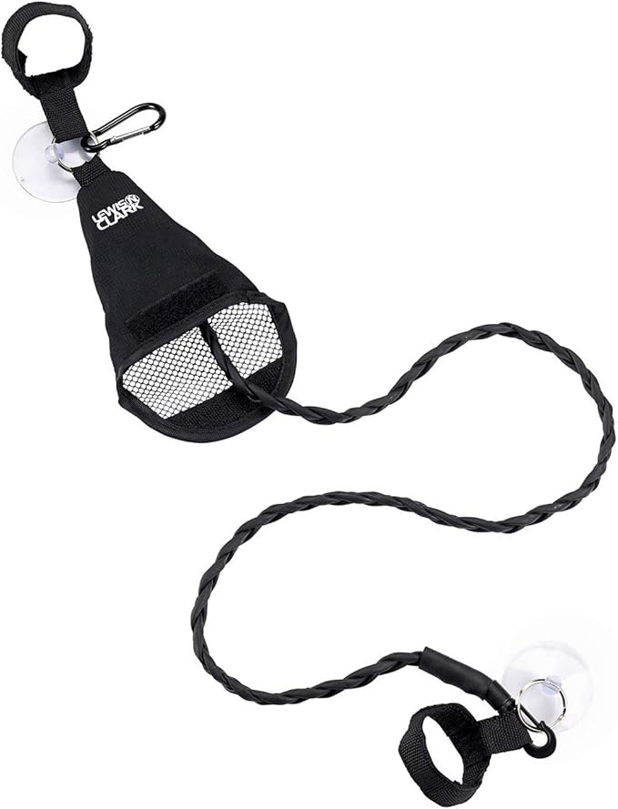 Lewis N. Clark Adjustable Latex Clothesline For Hotel Travel, Camping + Laundry Room, No Safety Pins Needed, Small Enough To Store In Laundry Basket, Backpack, Or Camping Gear