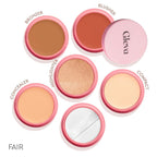 5 In 1 Makeup stack With Concealer, Bronzer, Blusher, Compact & Highlighter Smooth & Blendable Formula - Travel Friendly, Quick & Easy to Use (Fair)
