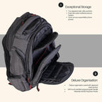 OGIO Renegade Backpack (Renegade, Black Pindot)