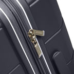American Tourister Stratum 2.0 Carry-On Luggage, Expandable Hardshell Suitcase with Spinner Wheels, Ergonomic Handle Grip, Durable ABS Shell, Large Zipper Pulls, Max Capacity Interior - Charcoal