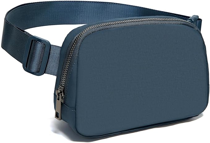 Belt Bag for Women Fanny Pack Crossbody Bags for Women Fashion Waist Packs with Adjustable Strap Gifts for Women Men (Navy)