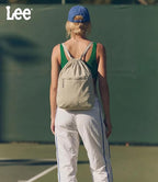 Lee Drawstring Backpack Bag Lightweight Small Gym Swim Beach Bag Water Resistant Sports Sackpack for Men Women, LEE48-002TN
