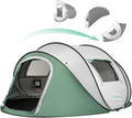 EchoSmile Pop Up Camping Tent, 2/4/6 Person Easy Setup Tent, Water Resistant Dome, Portable with Carry Bag