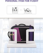 LOVEVOOK Travel Backpack for Women, 40L Carry On Backpack for Airplanes, Personal Item Bag for Airlines Fits 17 inch Laptop, TSA Approved Luggage with 3 Packing Cubes,Waterproof Weekender Gym Backpack